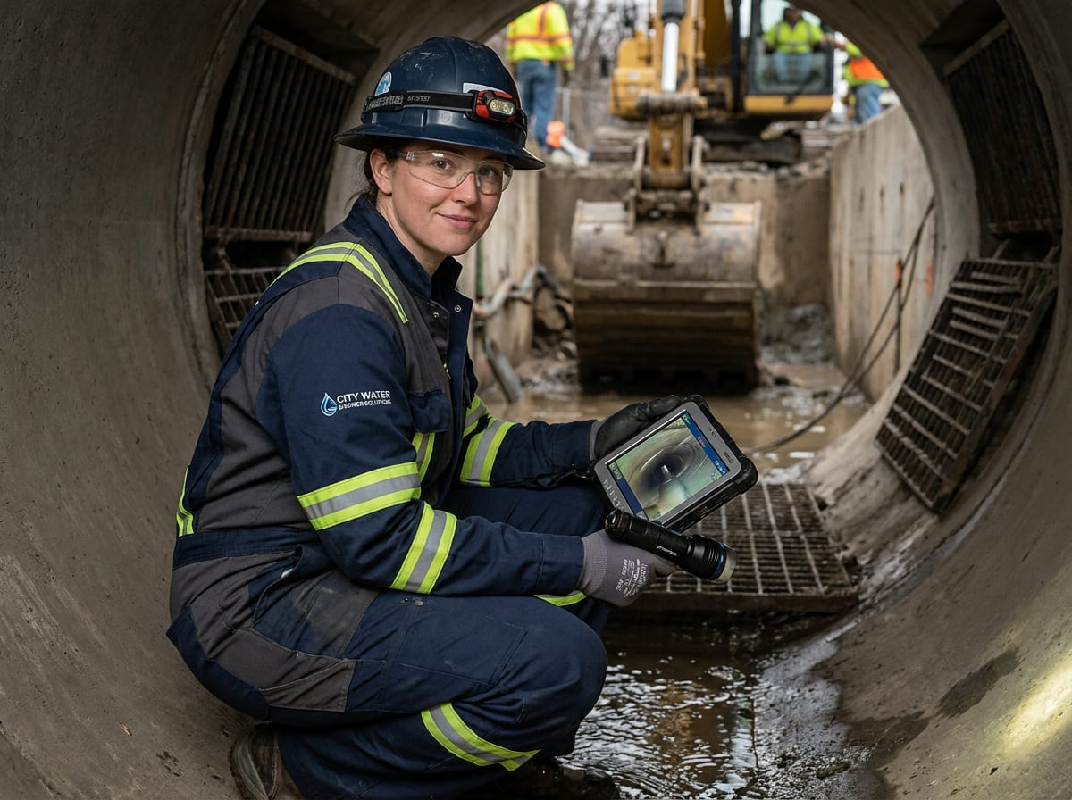 Sewer Line Inspection & Replacement in Beaumont